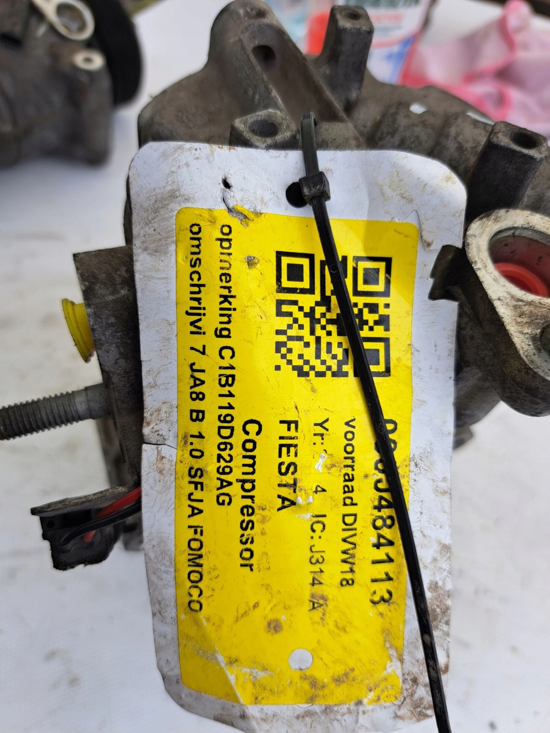 FORD FIESTA B-MAX C1B119D629AG compressor KLIMATYZA