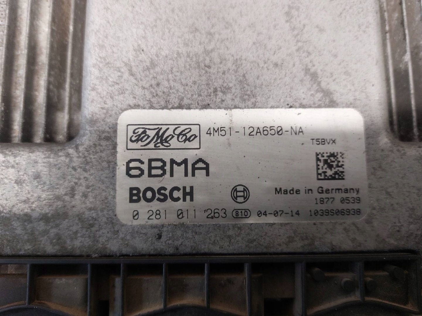 running board STARTOWY + bonnet latch lock FORD C-MAX and 0281011263