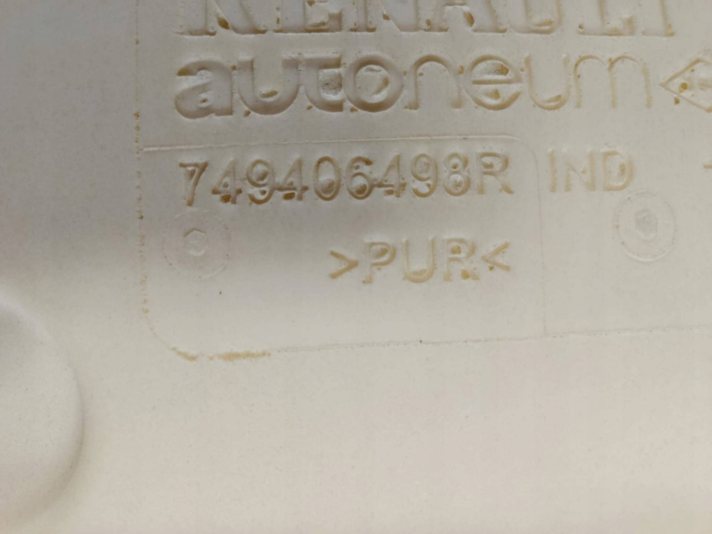 AUTOTEPPICHE BODEN- mitte KOMPLET Renault 4 749025903R