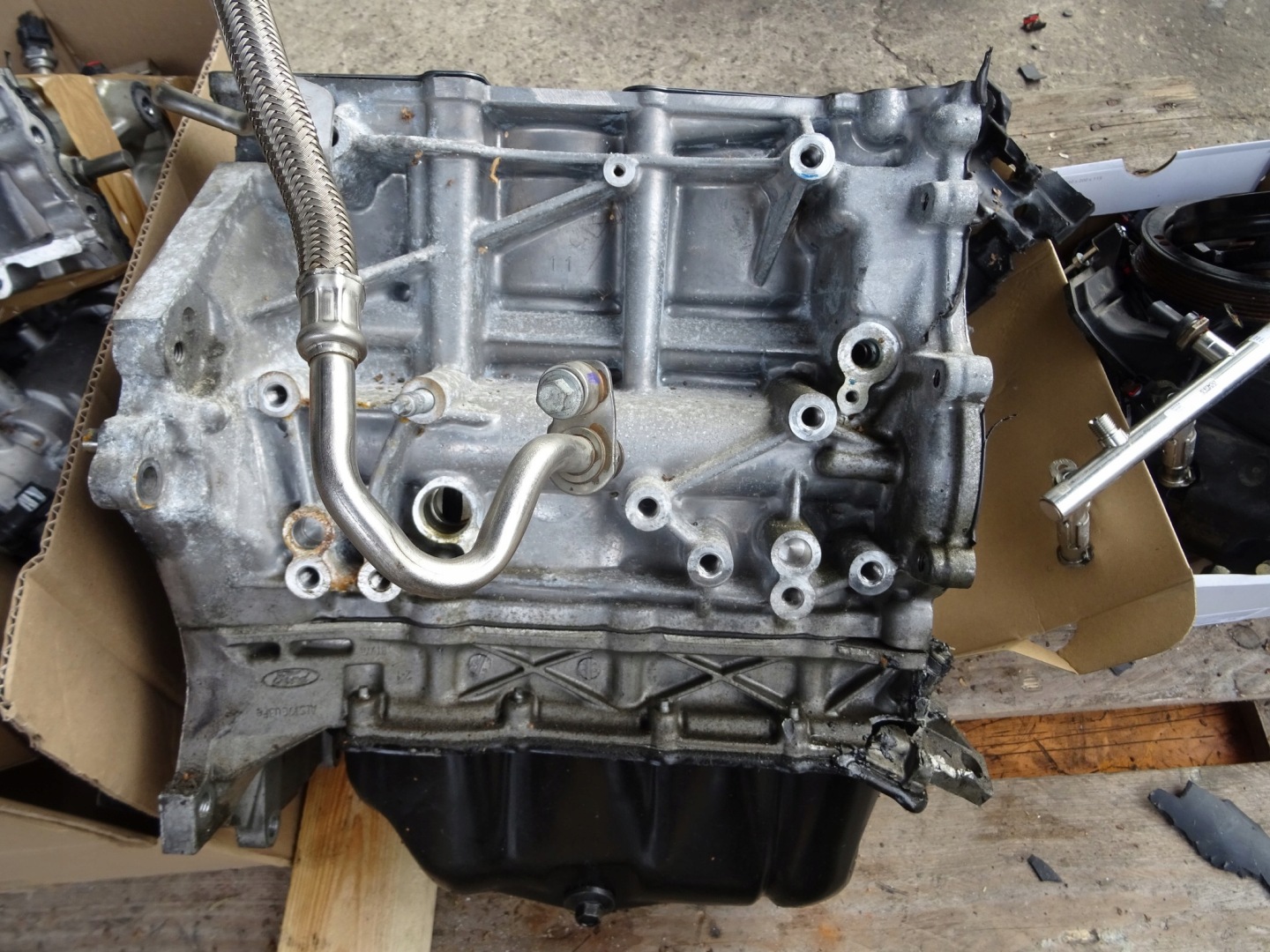 FORD FIESTA MK8 ST engine YZJA 1.5 ECOBOOST