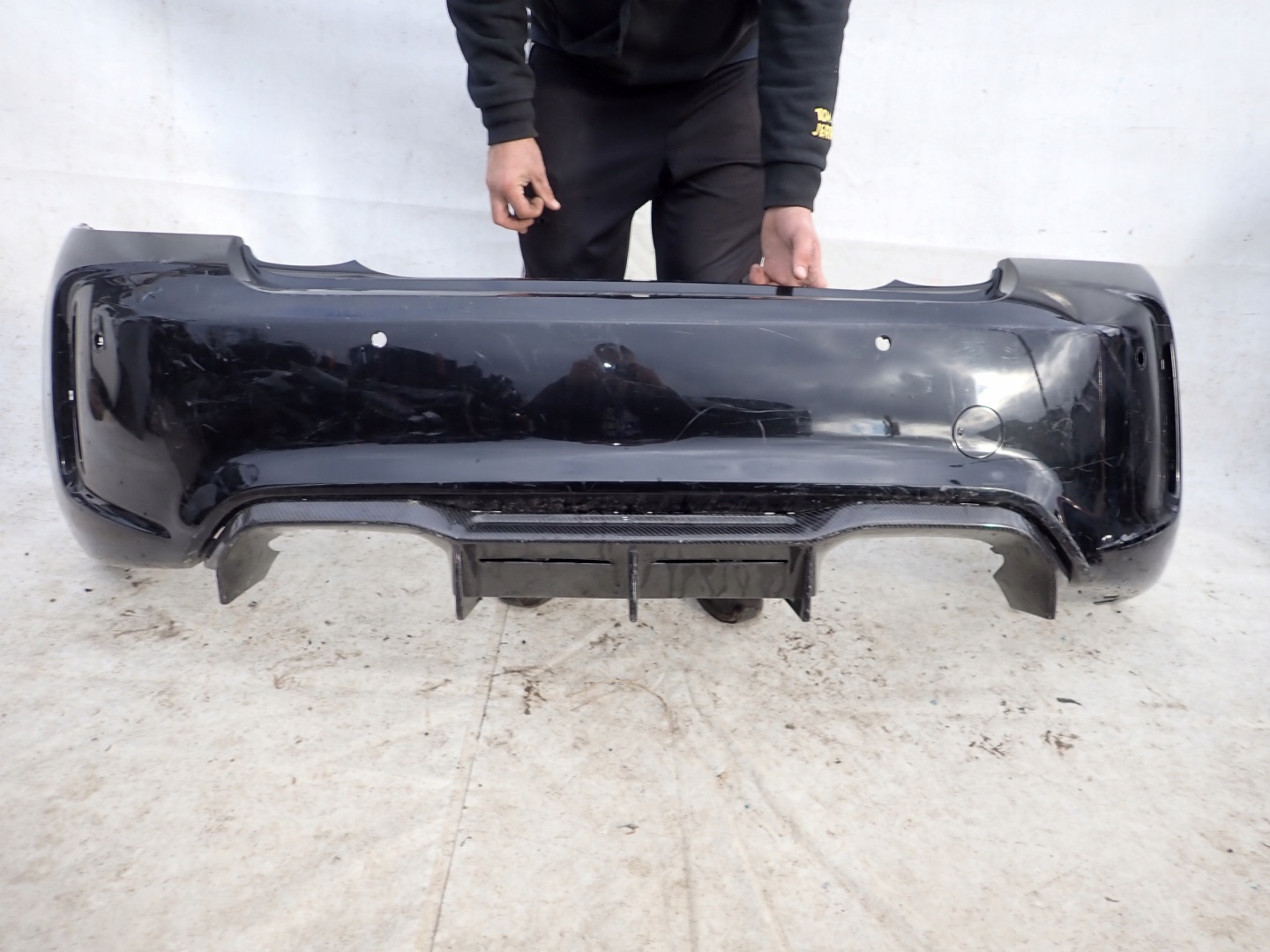 BMW M2 COMPETITION F87 M-POWER bumper rear part rear PDC