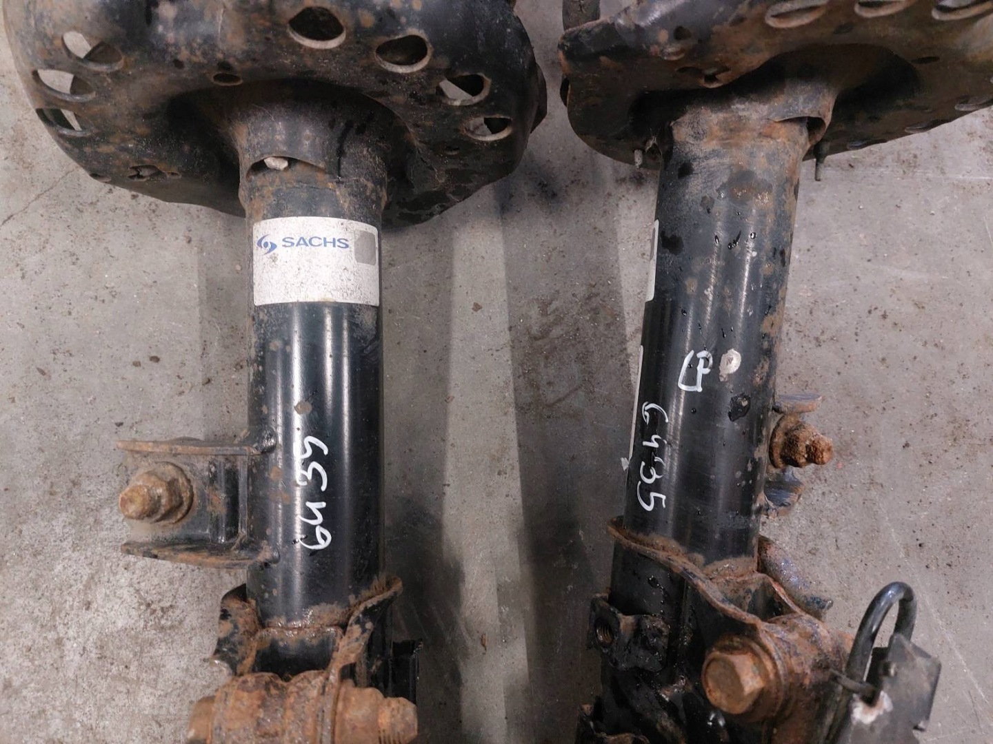 shock absorber spring swing left front + right front HYUNDAI I30 and