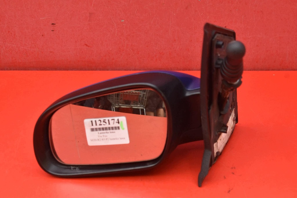 mirror left blue manually EU 024363 VW FOX LIFT 09-14