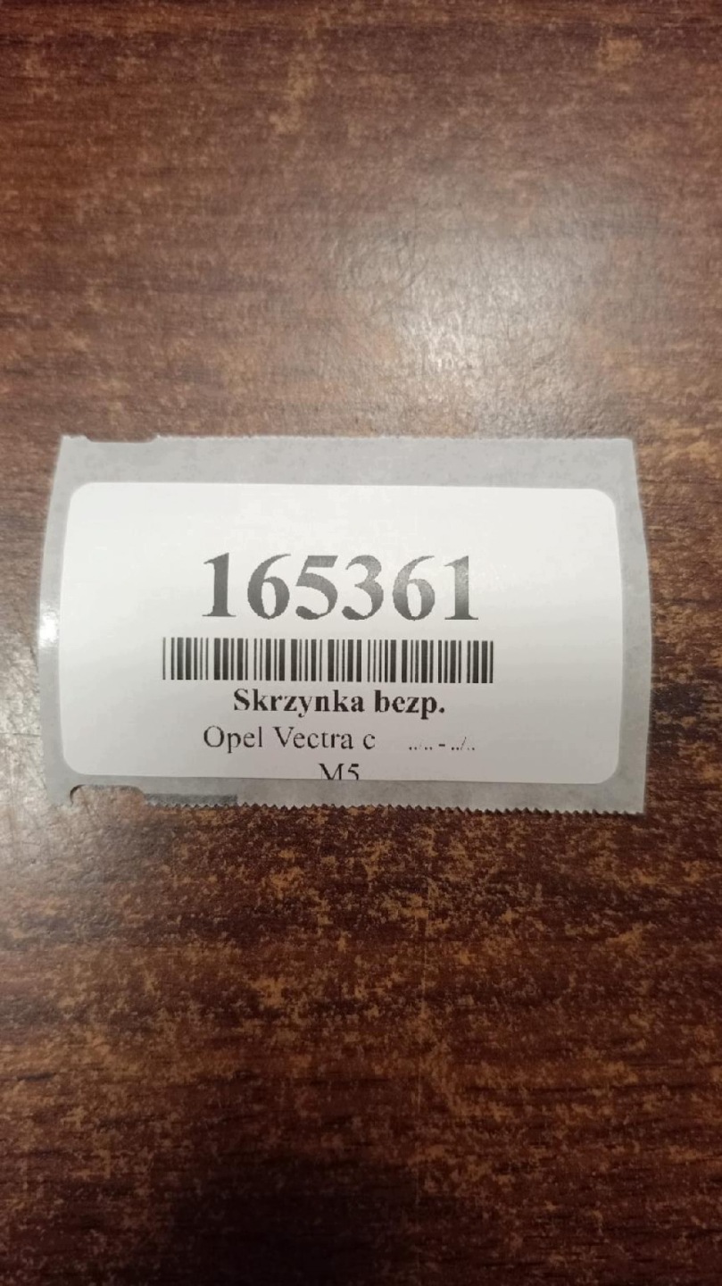 OPEL VECTRA C fuse box 13112918AK