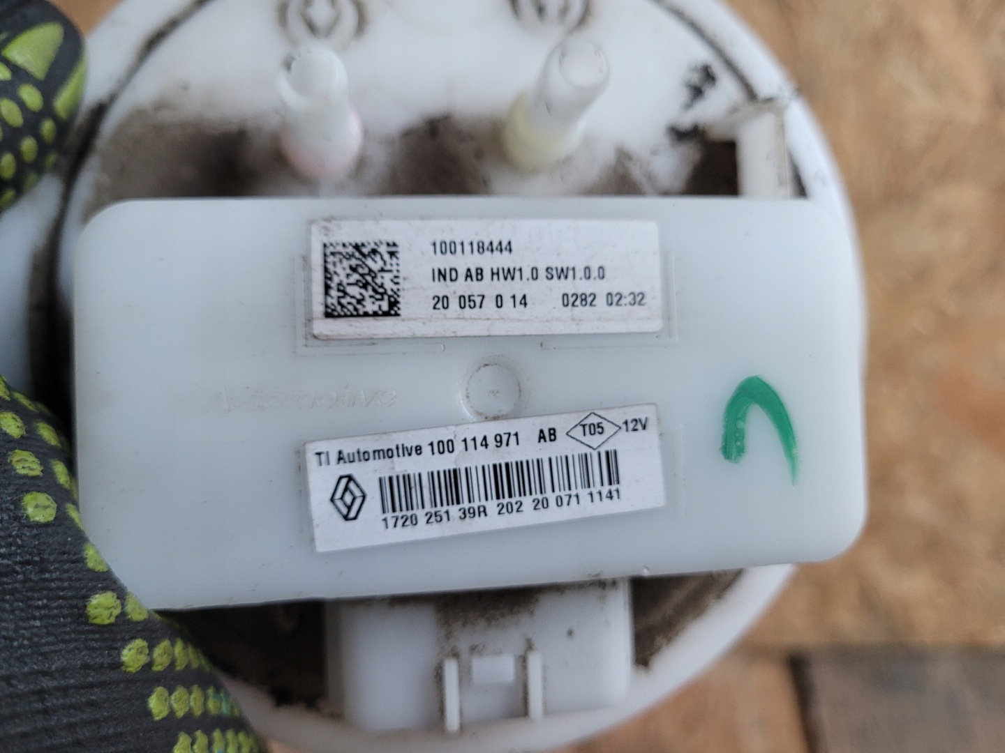 feed pump PLYWAK RENAULT CLIO V 5 1.5BDCI