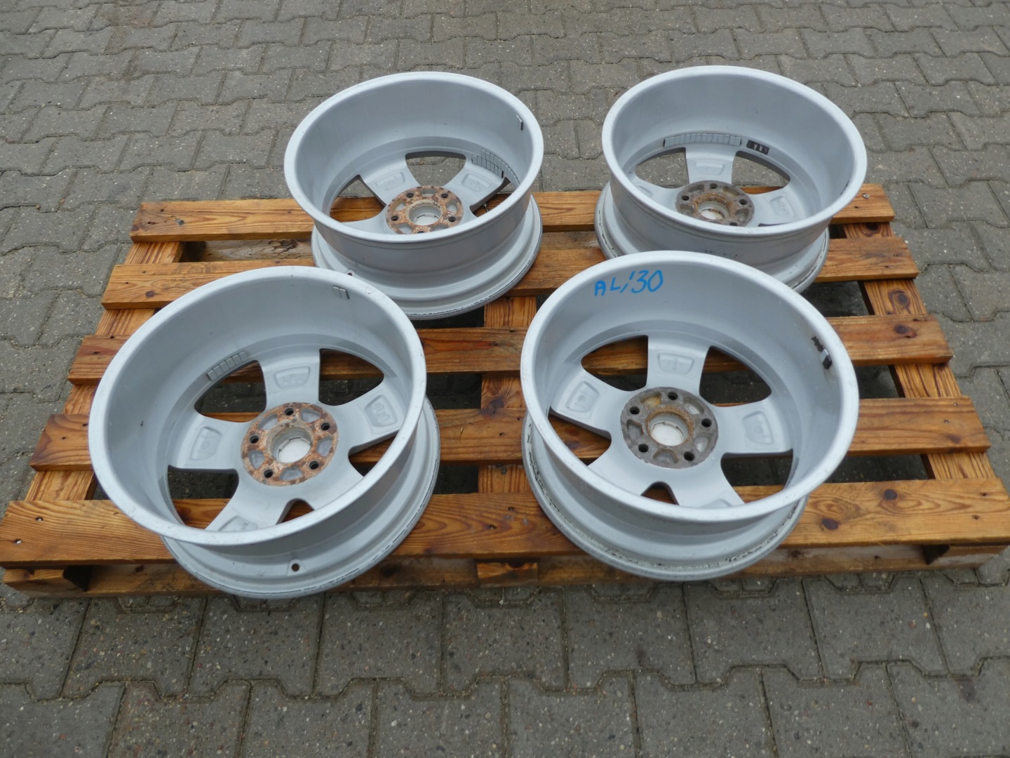4X discs aluminium disc KBA 50771 VW T5 T6 5X120