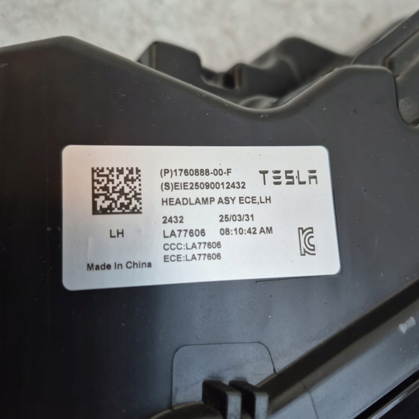 TESLA 3 HIGHLAND 23- light left front front FULL LED 1760888-00-F
