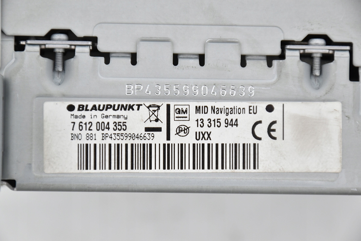 RADIO Navigation OPEL INSIGNIA A 13315944