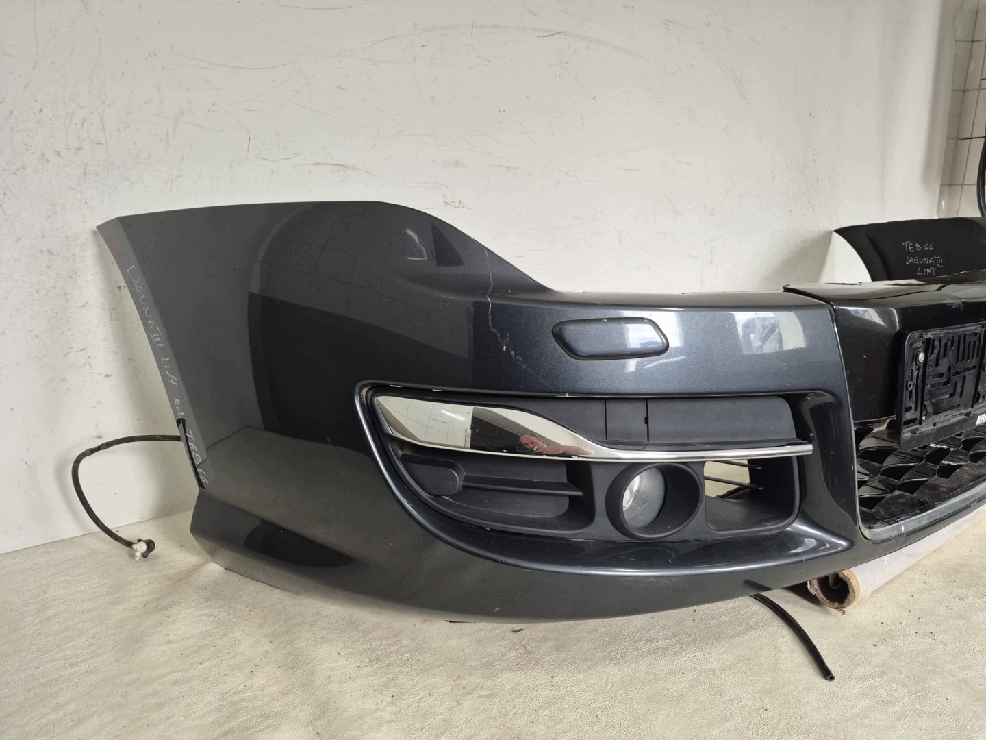 RENAULT LAGUNA III 3 LIFT 13- bumper front front SPR LAK.TEB66