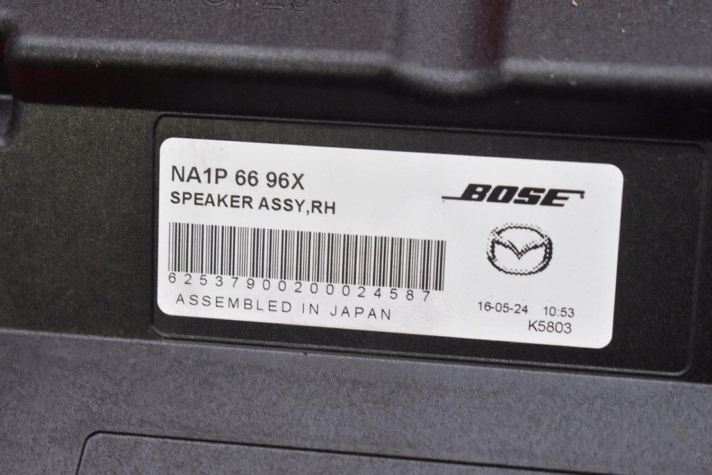 speaker SUBWOOFER NA1P6696X MAZDA MX-5 4 IV ND 15-21