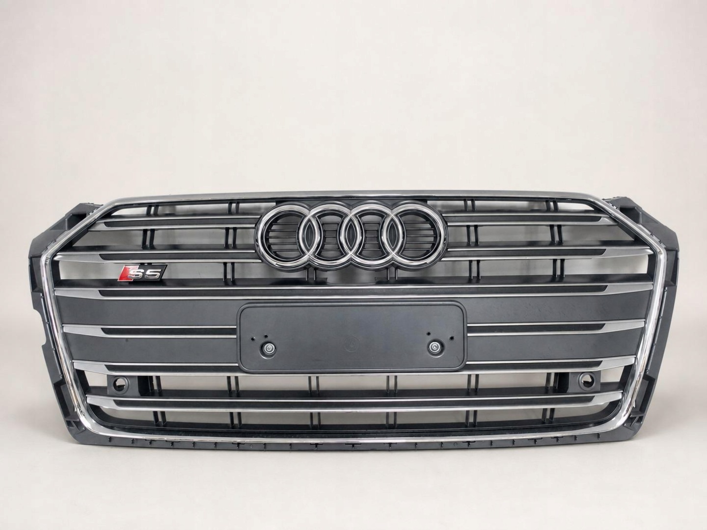 AUDI S5 8W6 F5 B9 16-19 grill grille grid W bumper front (PDC)