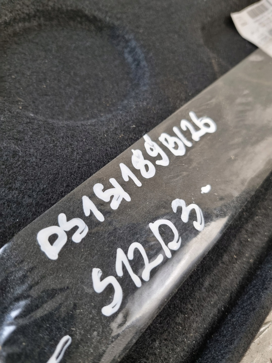 floor mats boot 85711-J7300 KIA CEED 3 III SW KOMBI