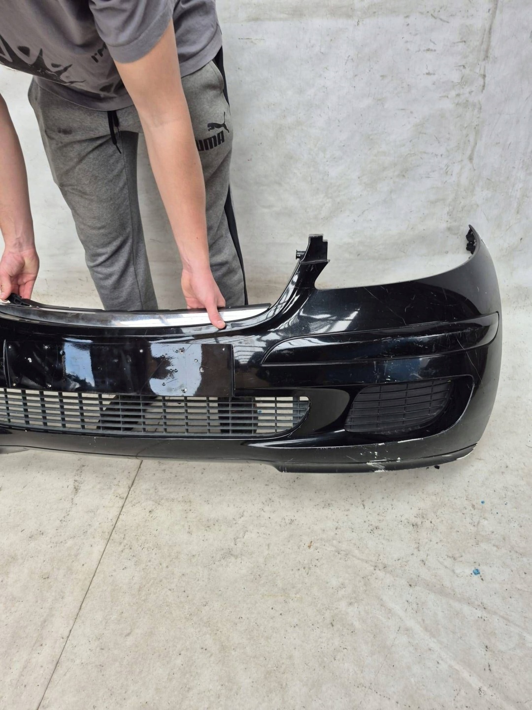 MERCEDES A-KLASA W169 CLASSIC 04-08 bumper front front