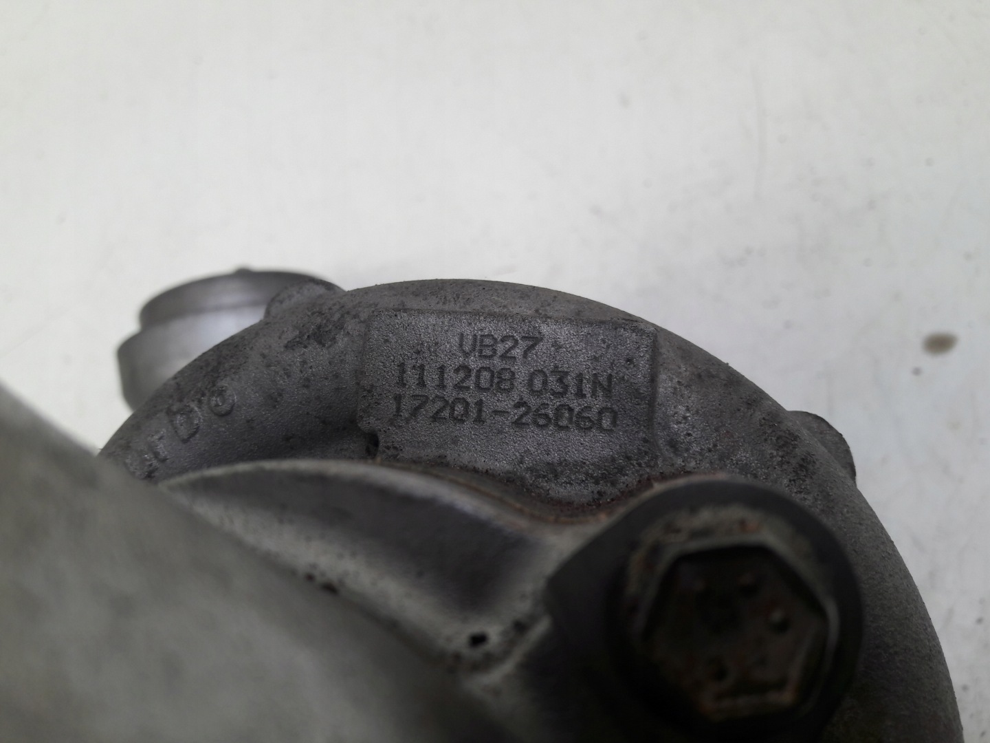 turbo 1720126060 Toyota RAV 4 III