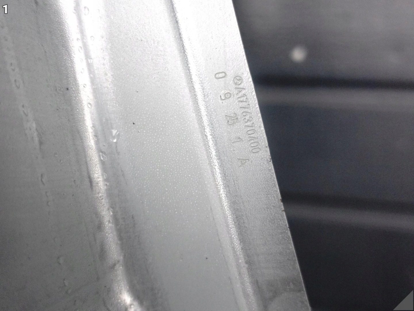 MERCEDES A-KLASA V177 sedan / HATCHBACK pillar A side threshold right front