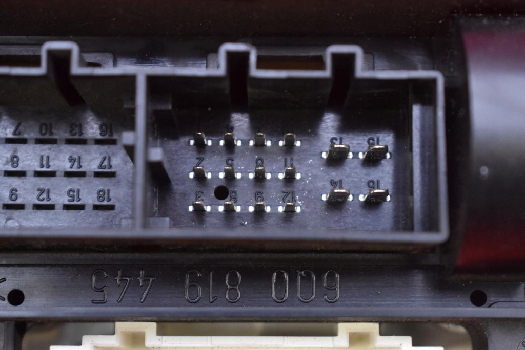 control panel air conditioning devices 6L0819045 SEAT IBIZA 3 III 6L 02-06
