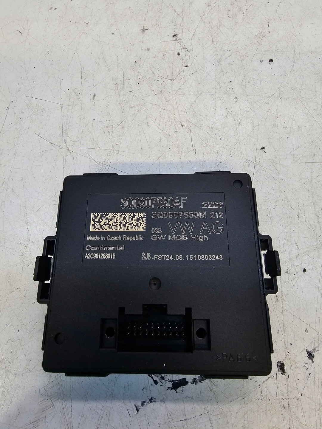 module control unit GATEWAY AUDI A3 8V 5Q0907530AF