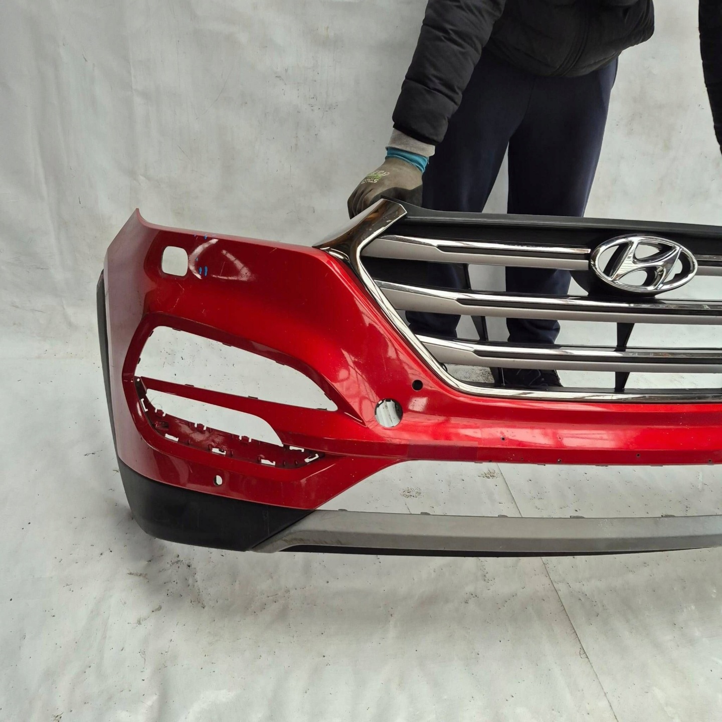 HYUNDAI TUCSON III 3 15- bumper front front SPR PDC 86511-D7100