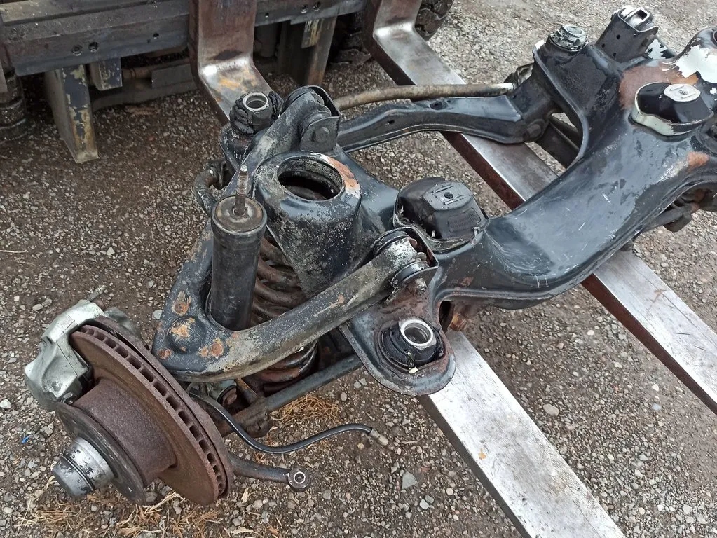 suspension beam axle beam front Mercedes R107 C107