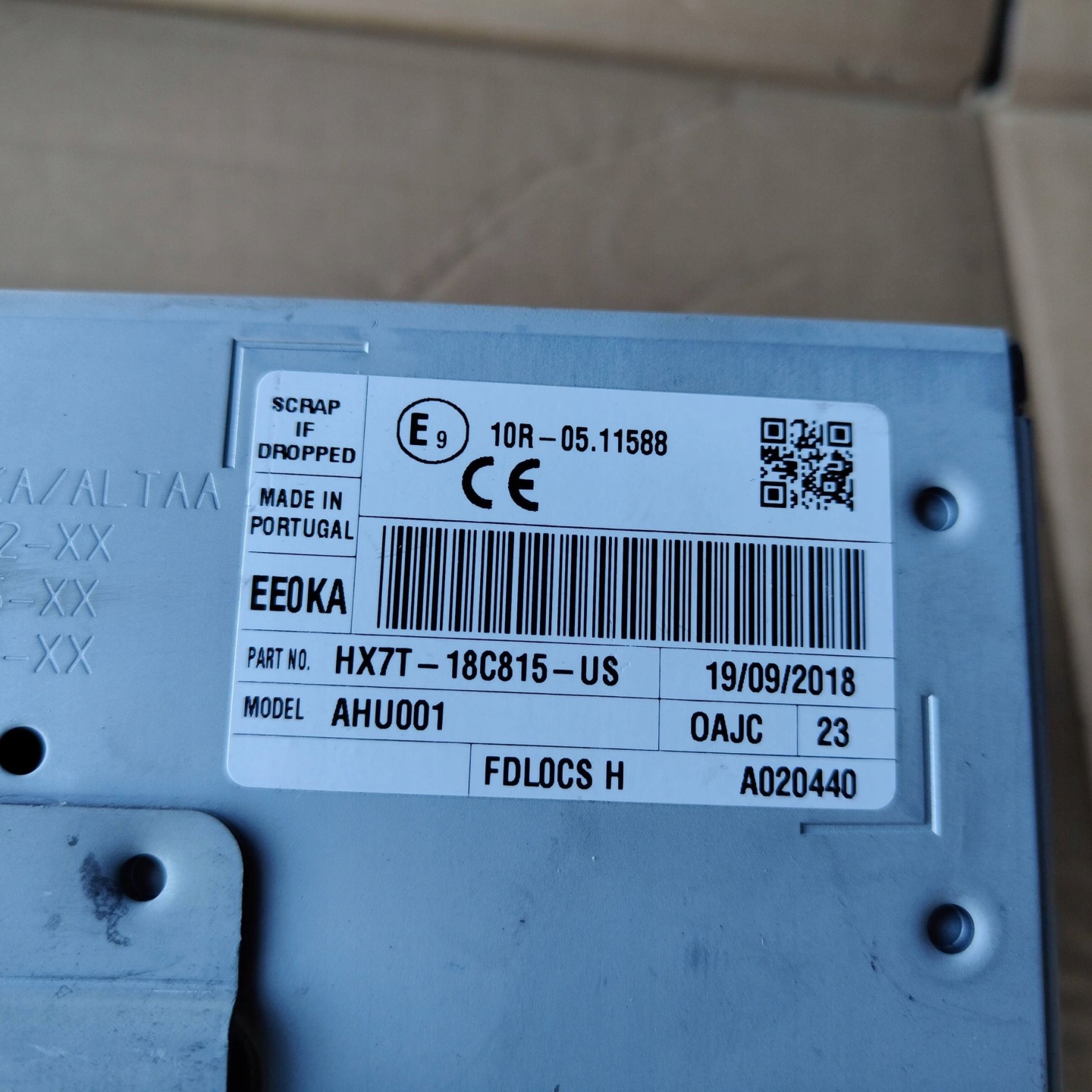 Stacja multimedialna Ford Ecosport 10R0511588