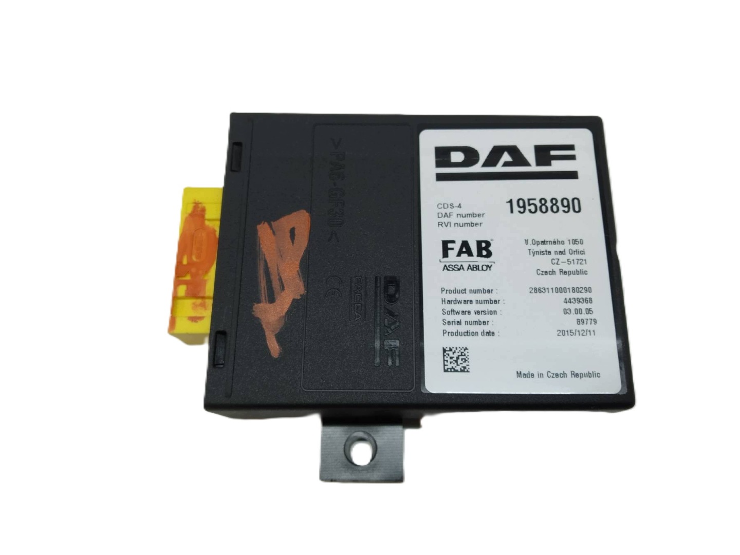 module 1958890 DAF XF (2012-2016) 106 Euro 6 440 FT