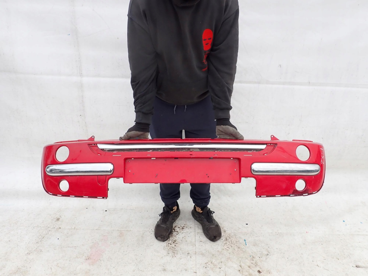 MINI COOPER and 1 ONE R50 01-04 bumper front front