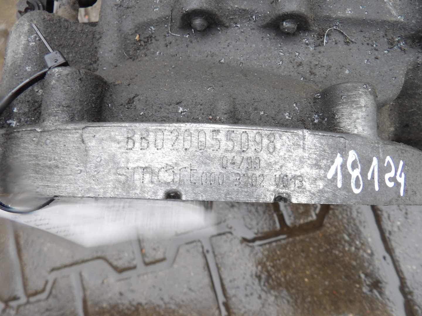 Smart Fortwo MC01 0,6B 40KW 54KM getriebe 0003203V013