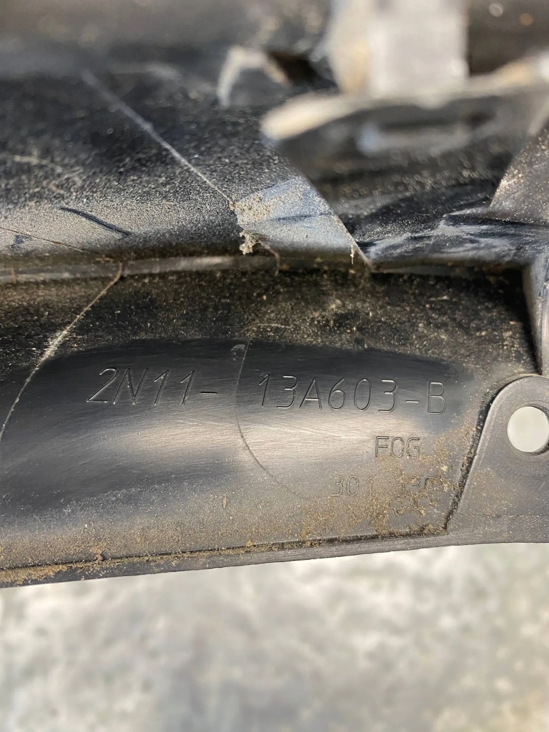 light left rear part FORD FUSION 2N11-13A603-B