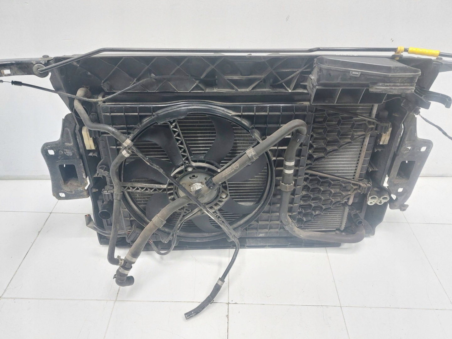 SKODA FABIA III 14r>1.4 TDI front panel, wall radiator fan KOMPLET