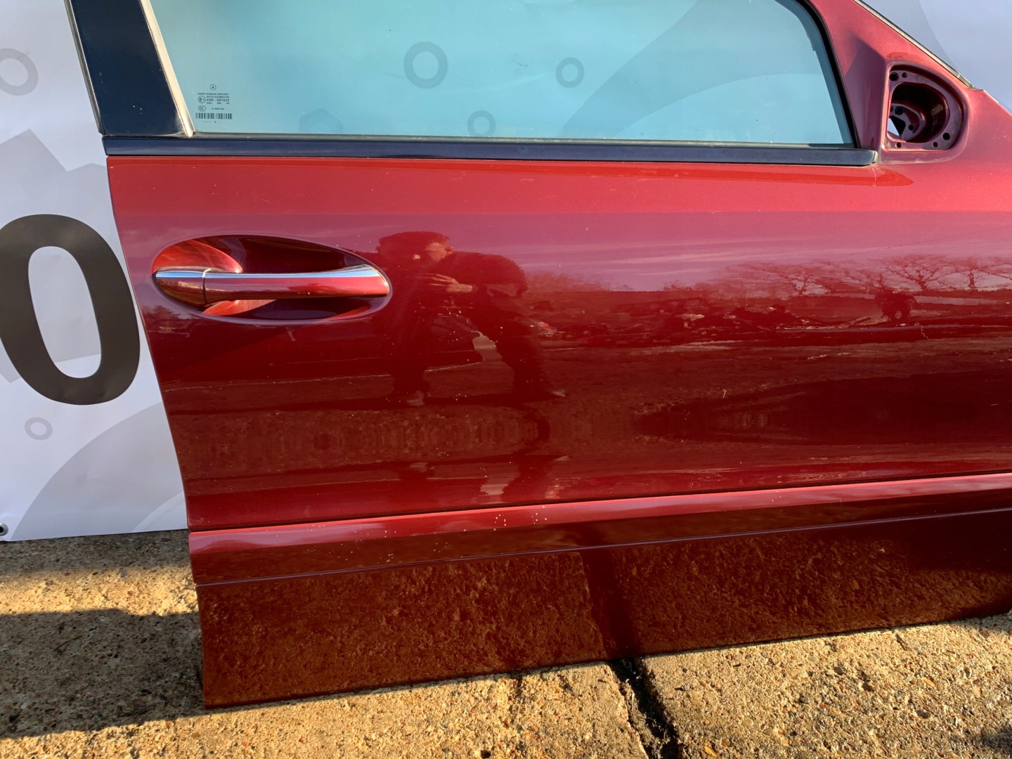 MERCEDES W211 E-KLASA door right right front front 567 c567
