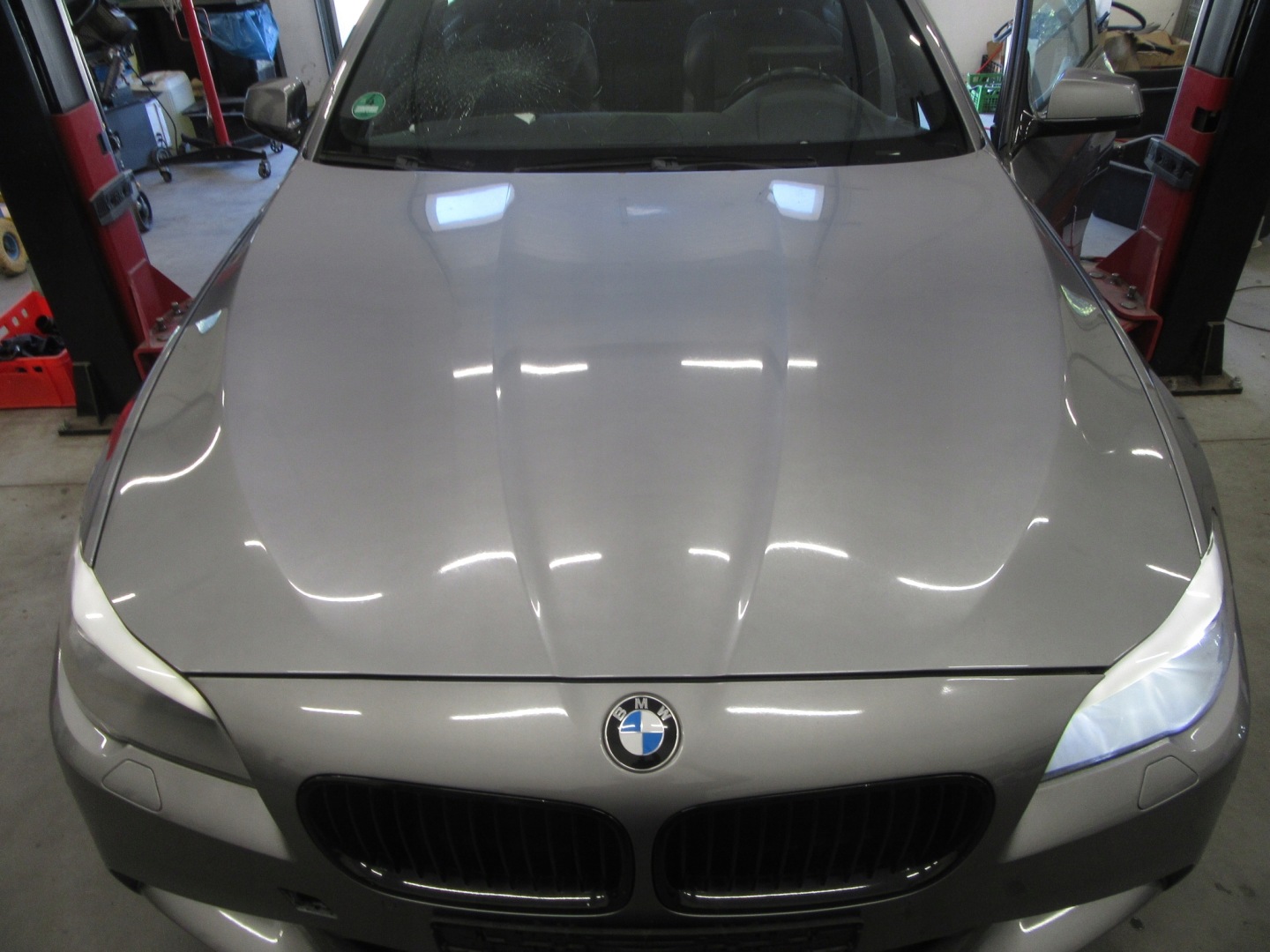 bonnet front front BMW 5 F10 F11 a52 space grau metallic