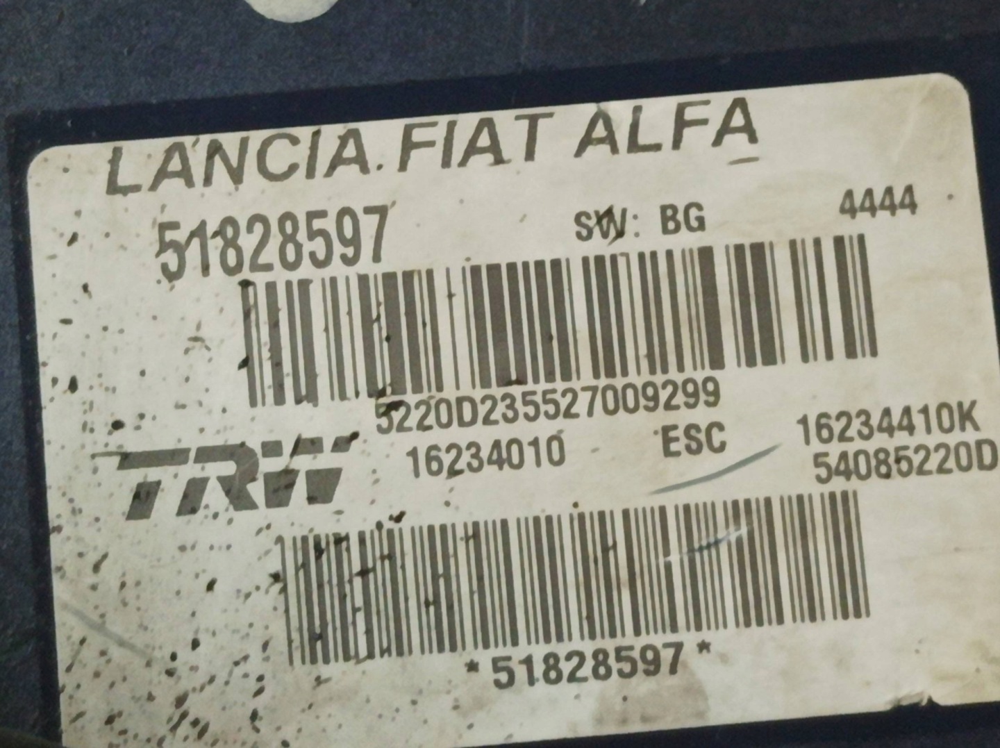 Pompa ABS 51828597 Alfa Romeo 159 e (2005-2011)