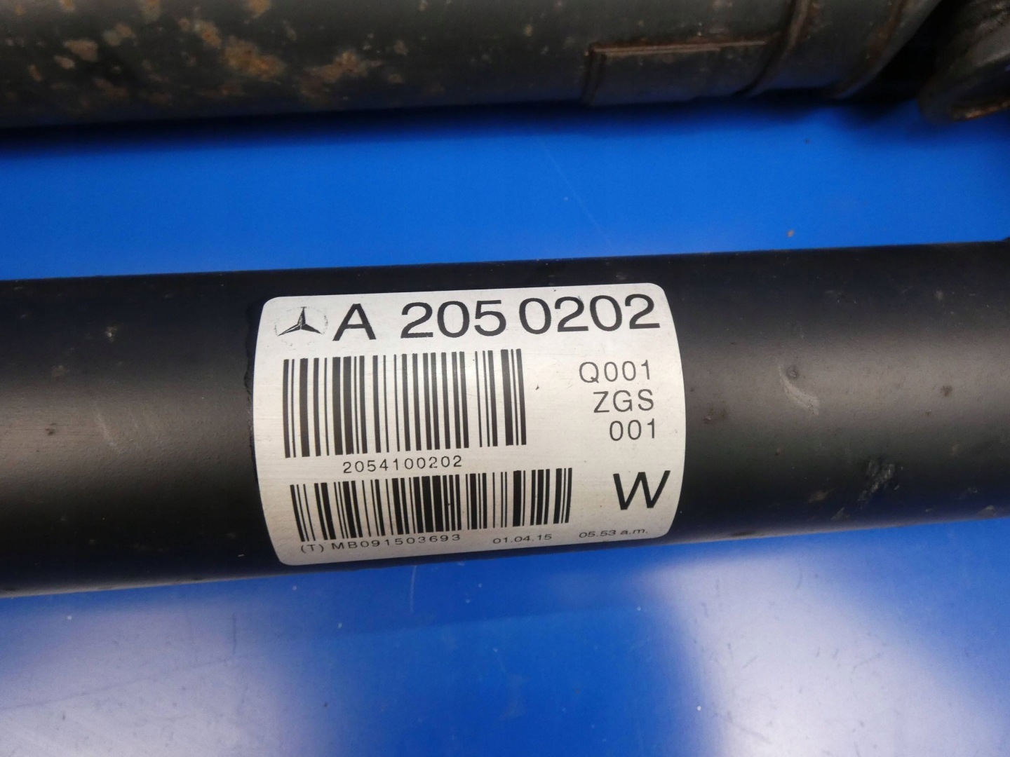 MERCEDES C KLASA W205 cardan