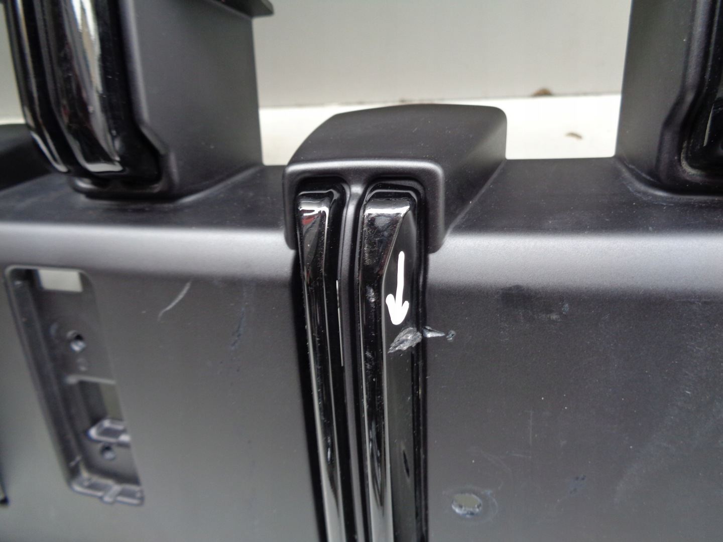 front PREKLADgrill AUDI Q7 II 4M 4M0 23- LIFT S-LINE black