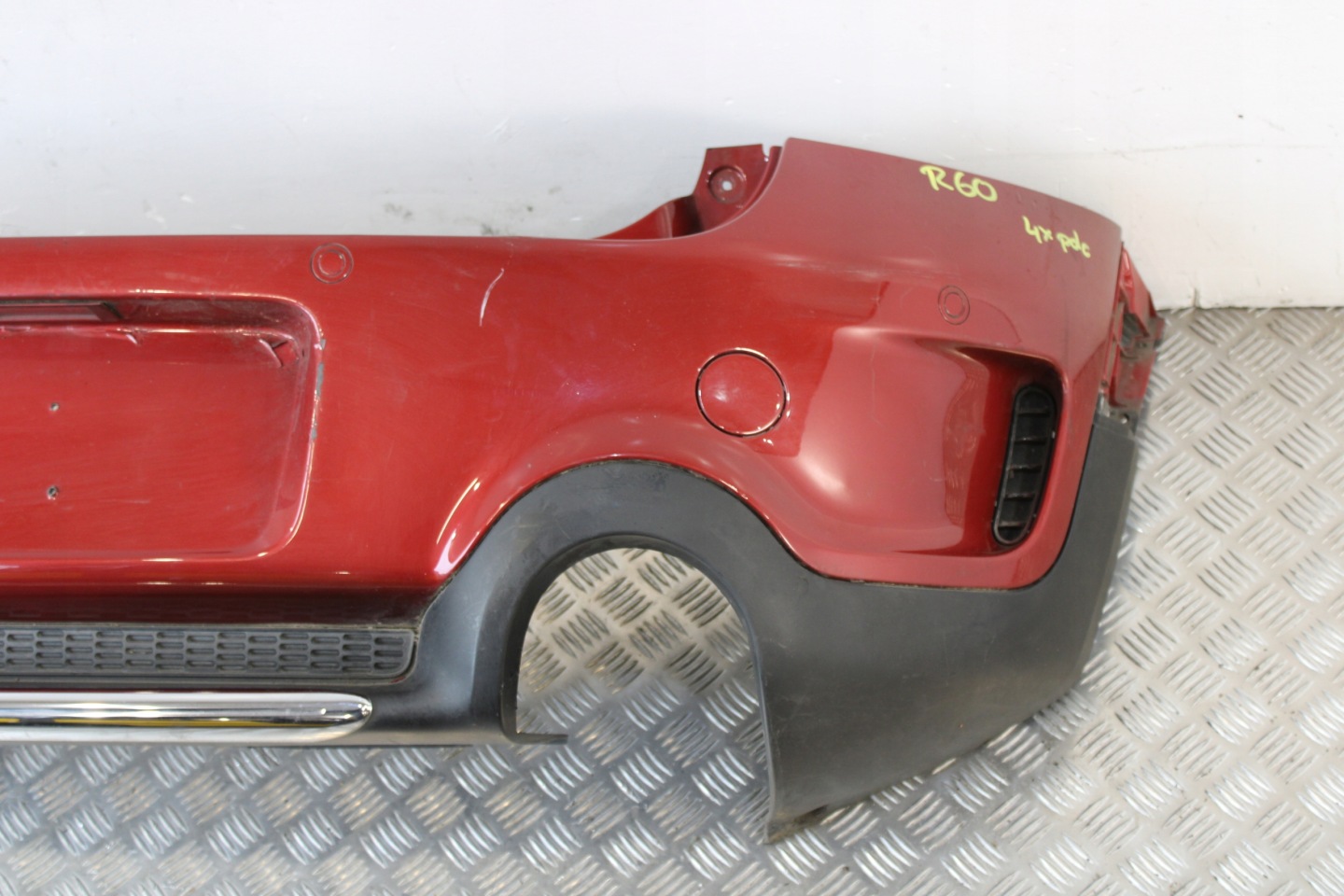 bumper rear part rear complete 4 X PDC MINI COUNTRYMAN R60 S