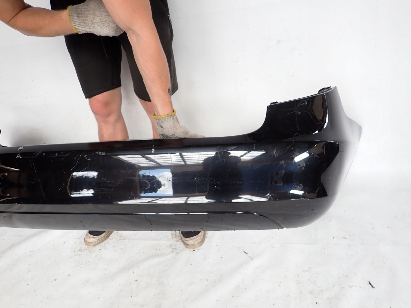 SKODA FABIA II 2 KOMBI 07- bumper rear part rear PDC