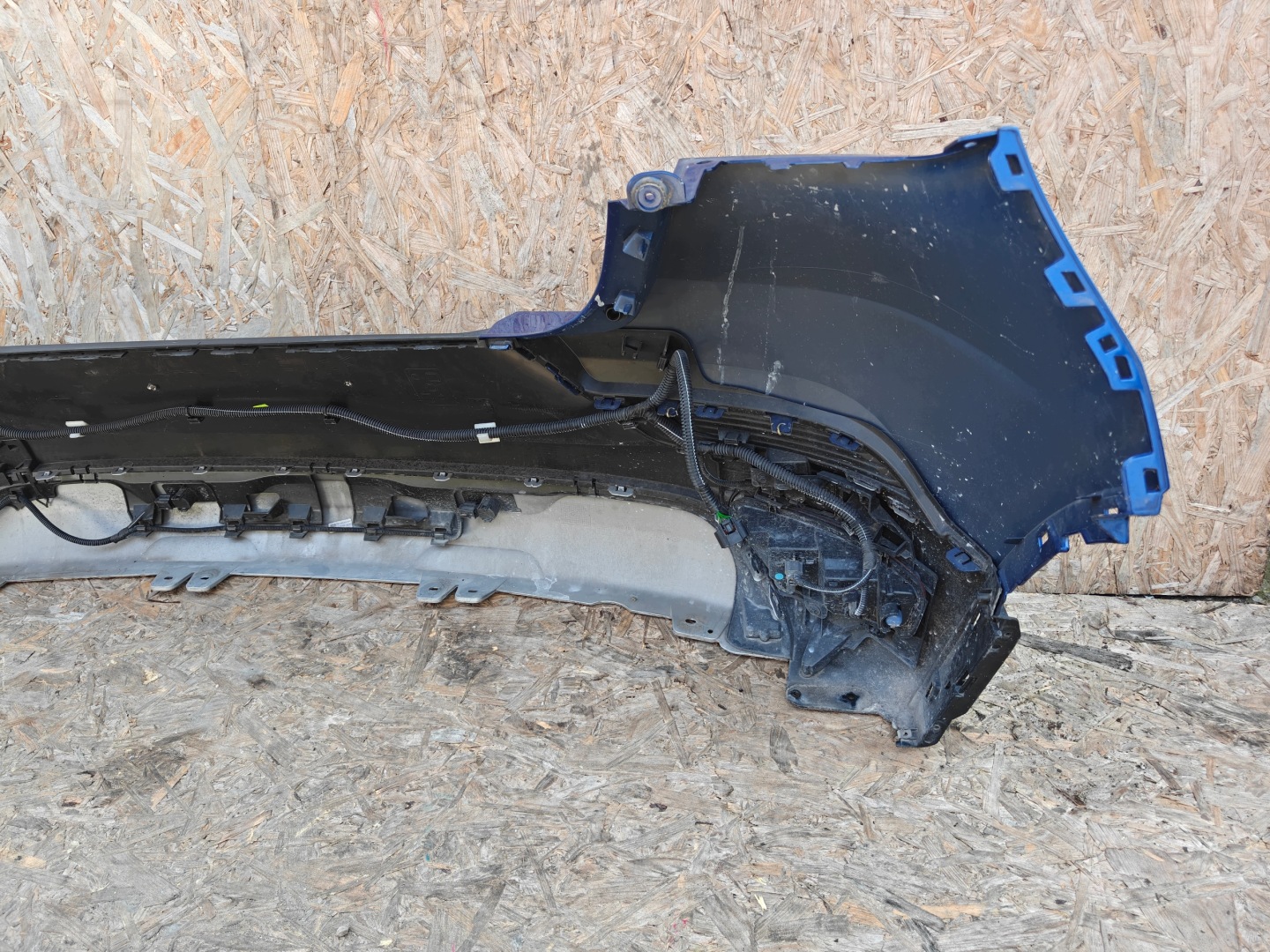 bumper rear rear part complete RENAULT CAPTUR II 2 CHROM 4x PDC