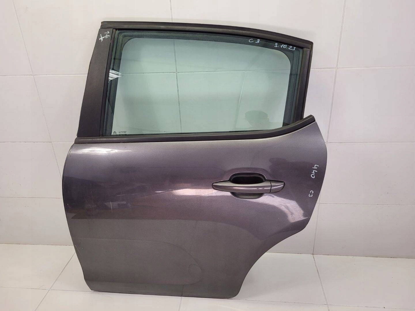 door rear part left side Citroen C3 3 2018