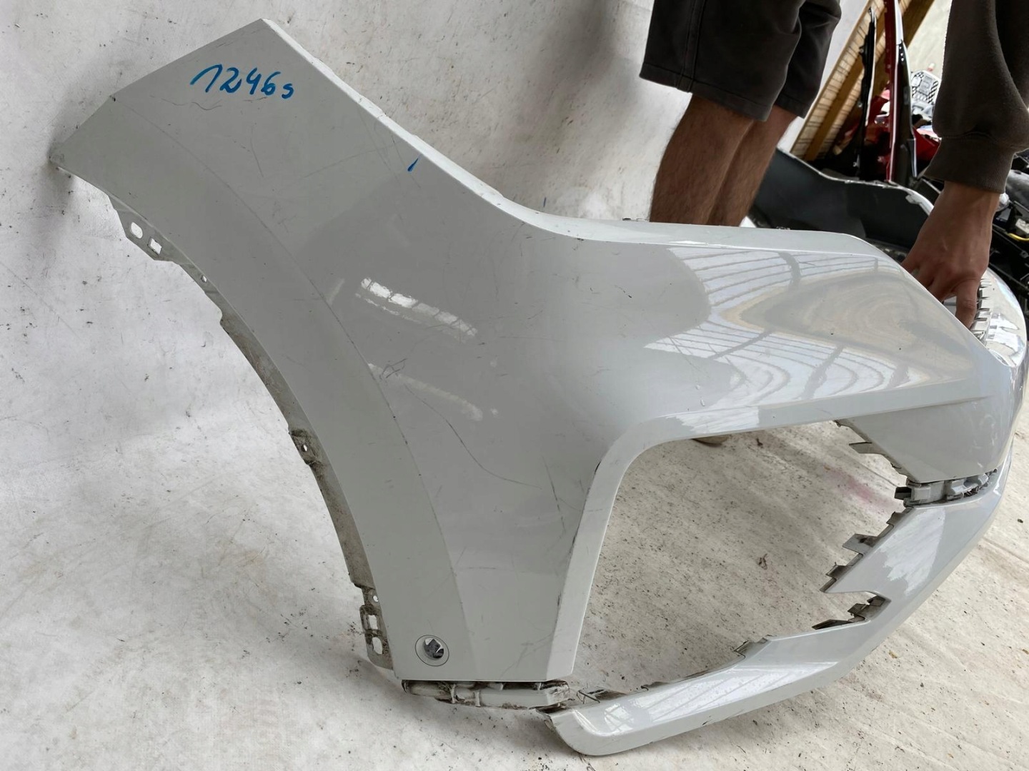 VW TOUAREG III 760 18- bumper front front 760807221E