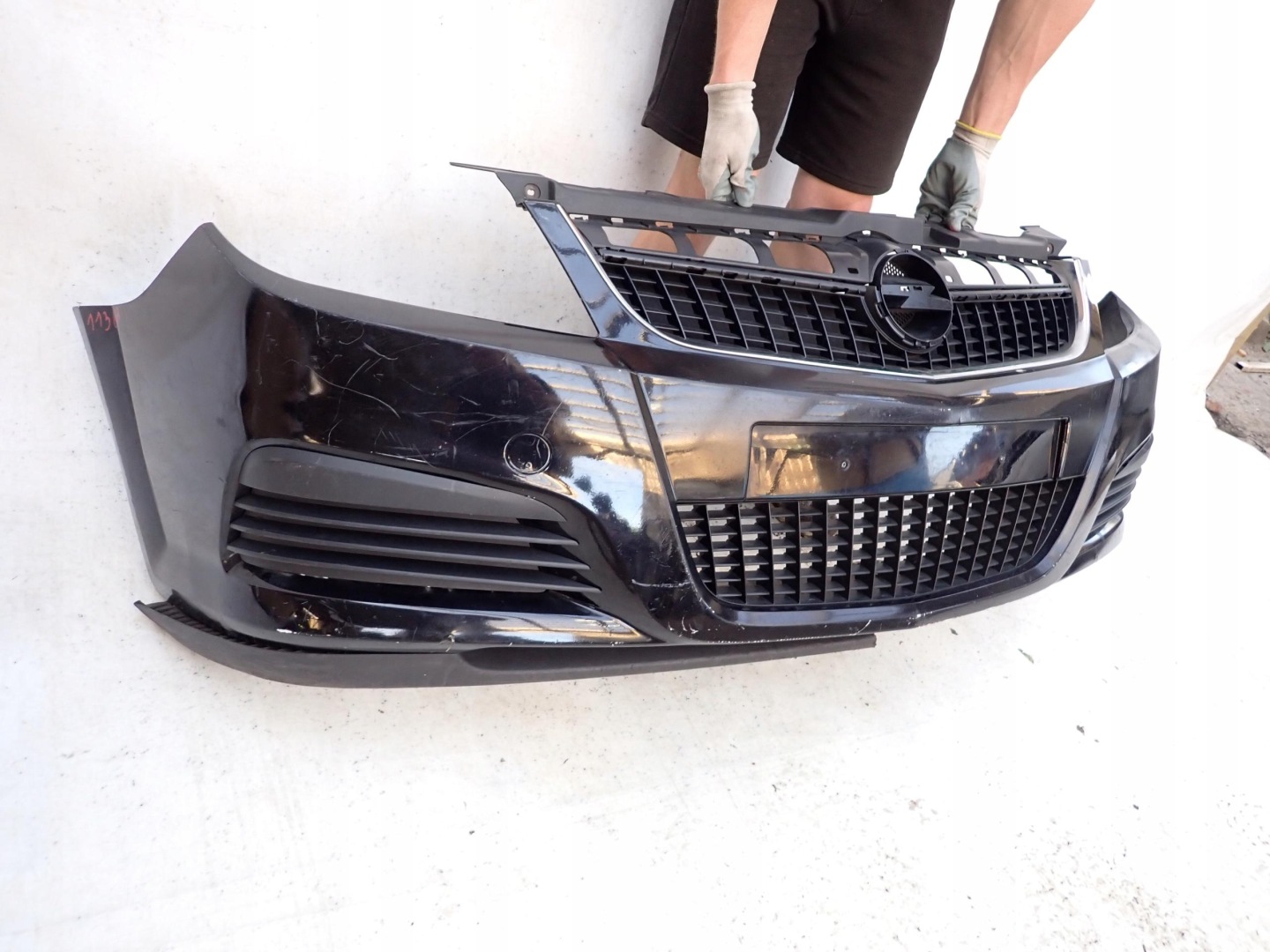 OPEL ASTRA III H 04-07 bumper front front
