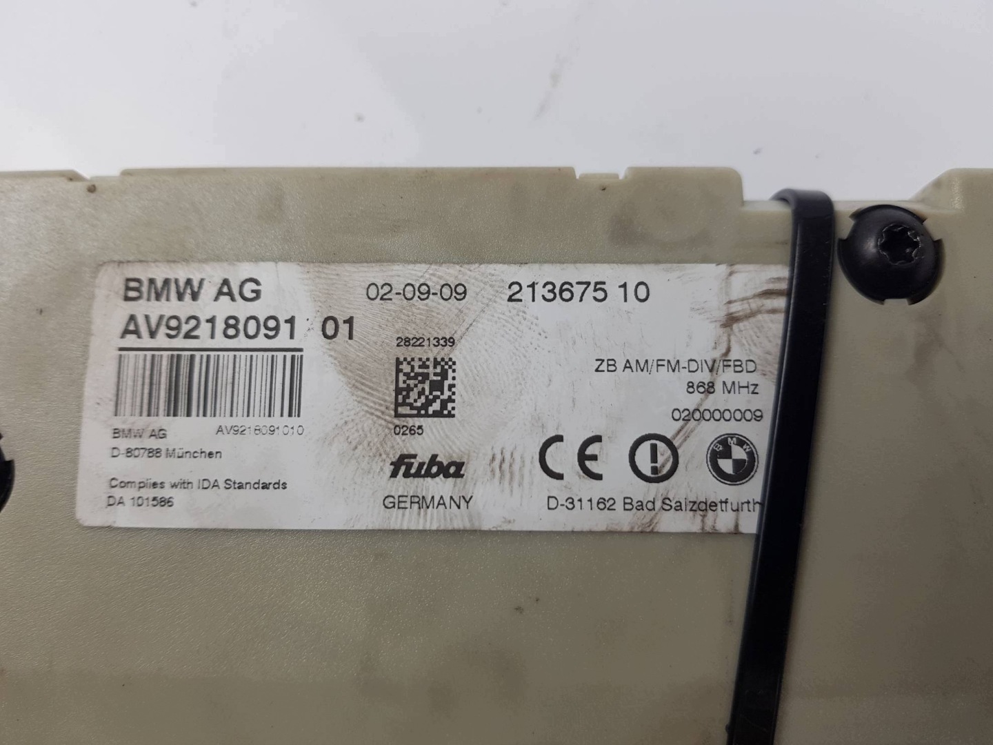 modul 9218091 BMW 740