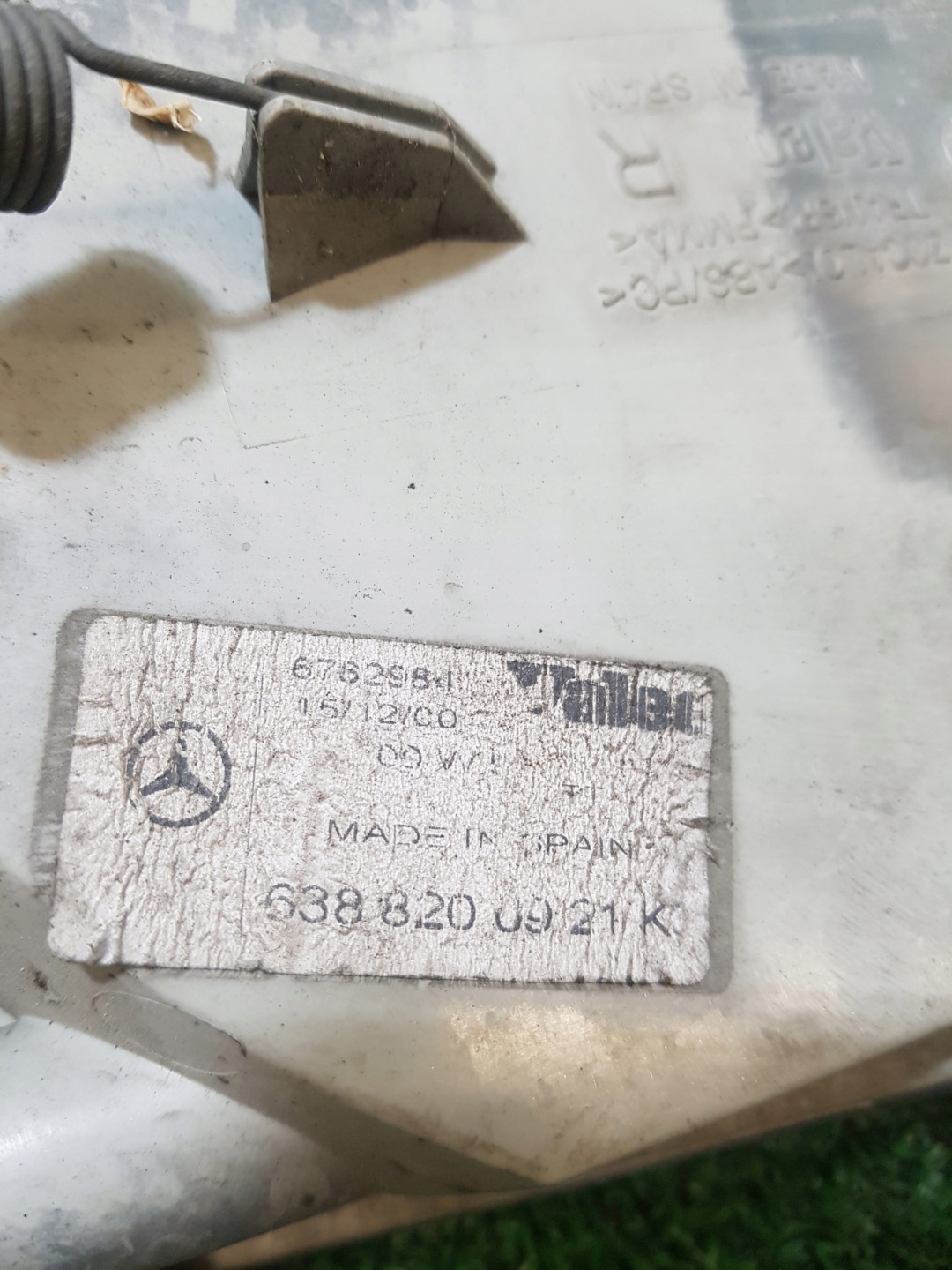 indicator right front MERCEDES-BENZ VITO 6388200921K