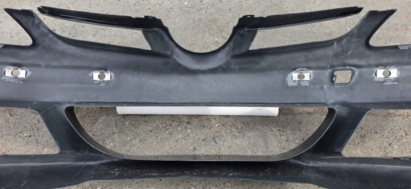 Mercedes SLK 171 Lorinser bumper front 488017110 carbon