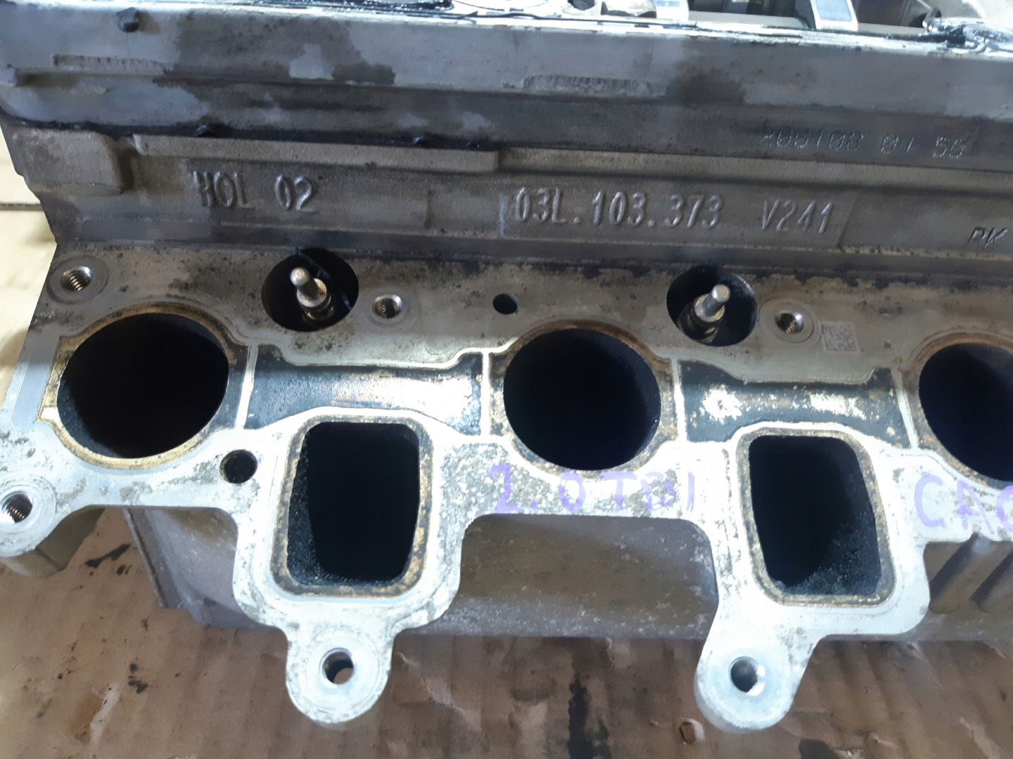 AUDI 2.0 TDI TESTATA Motore CAGA 03L103373