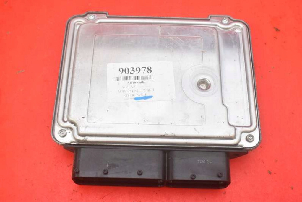 computer control unit of the engine 03G906021MB AUDI A3 8P 1.9 TDI 105 KM 04-08