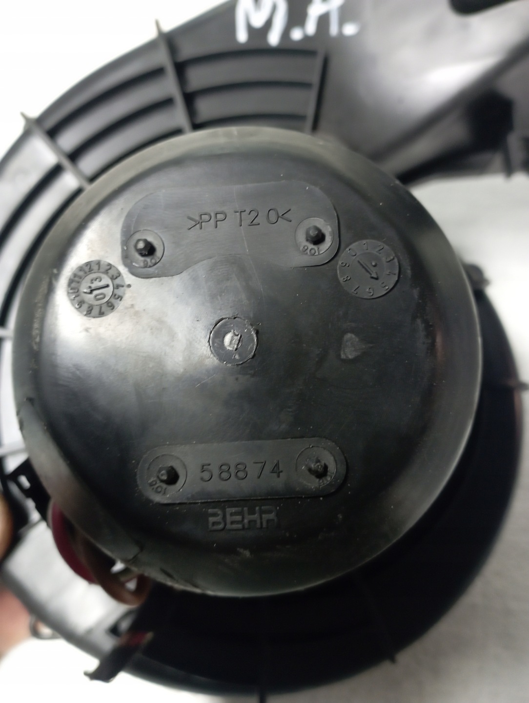 heating OPEL MERIVA A 58874