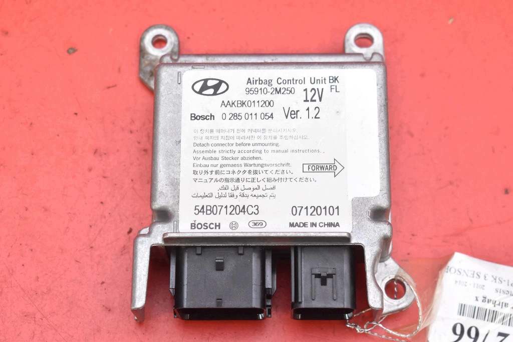modulo SENSOR airbag airbag 95910-2M250 HYUNDAI GENESIS 1 e LIFT 11-14