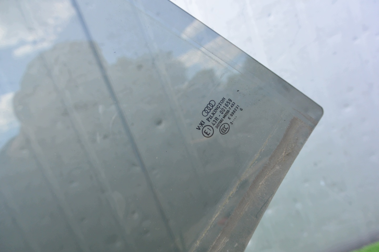 window door double right rear part AUDI Q7 4L LIFT 2013 year