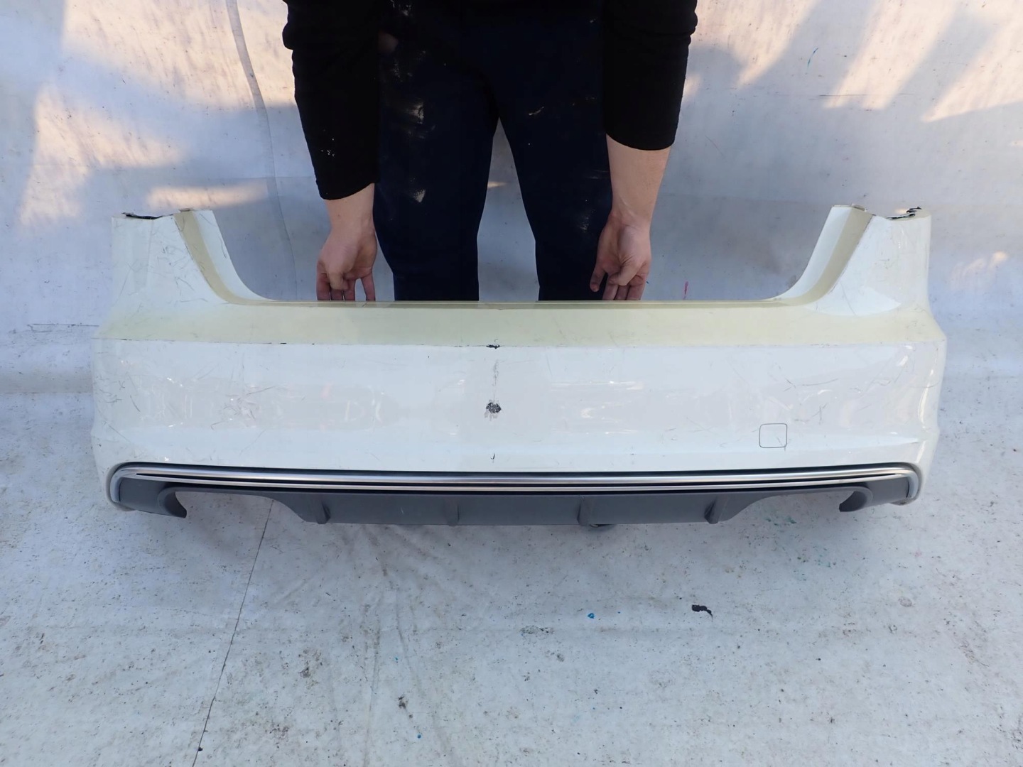 AUDI A3 S3 III 3 8V 5D SPORTBACK 13-16 bumper rear part