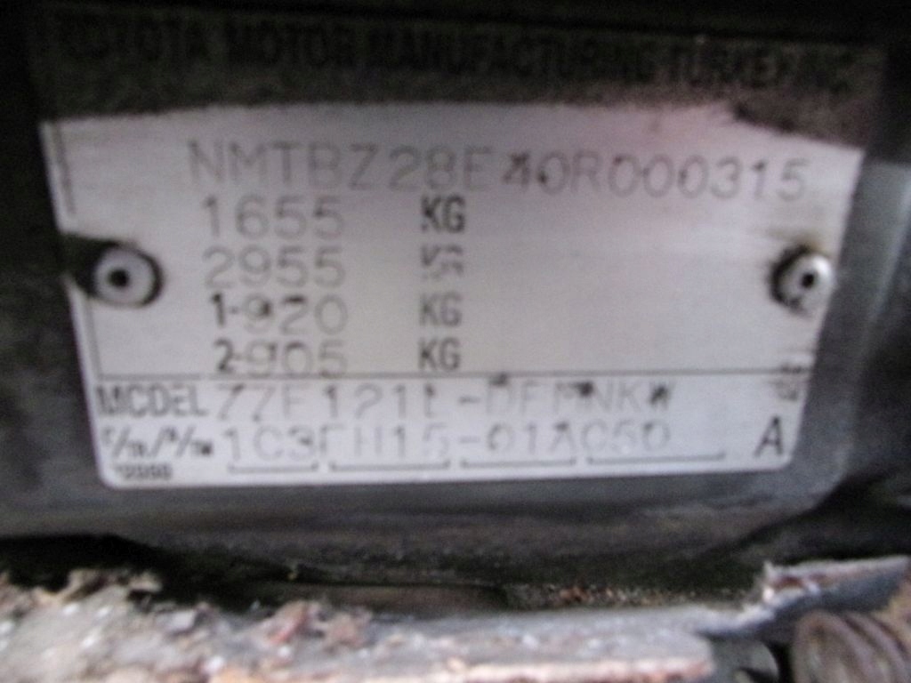 Toyota Corolla E12 sedan bonnet